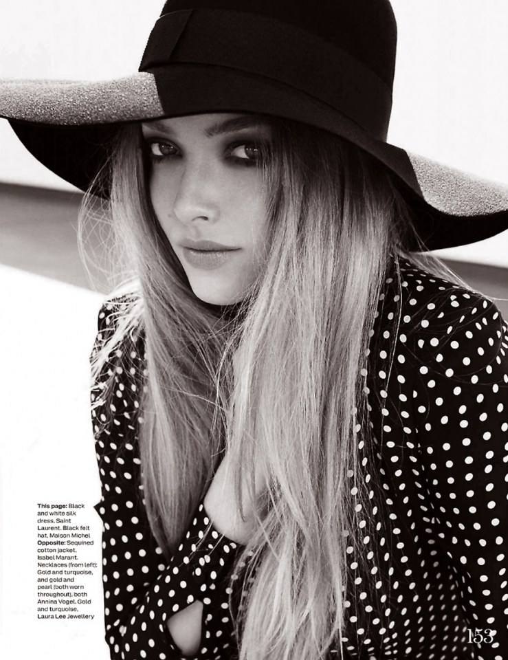 Amanda Seyfried @ Elle UK June 2014