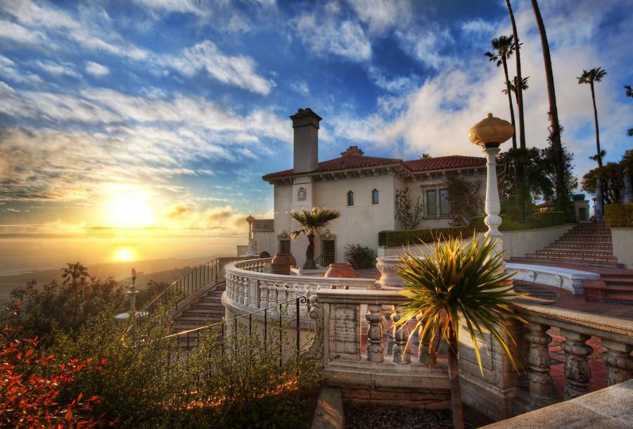 บ้านสวยสหรัฐ 1 - ปราสาทเฮิร์ซ(Hearst Castle)