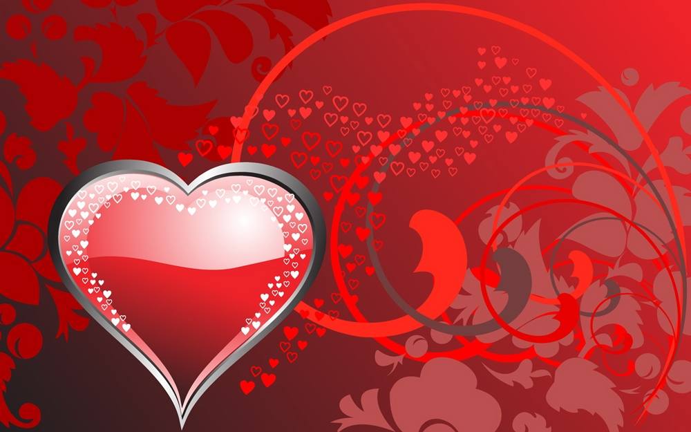 (Love&Valentine)3D-Wallpapers-Backgroundsภาพพื้นหลัง พักหน้าจอ No.2