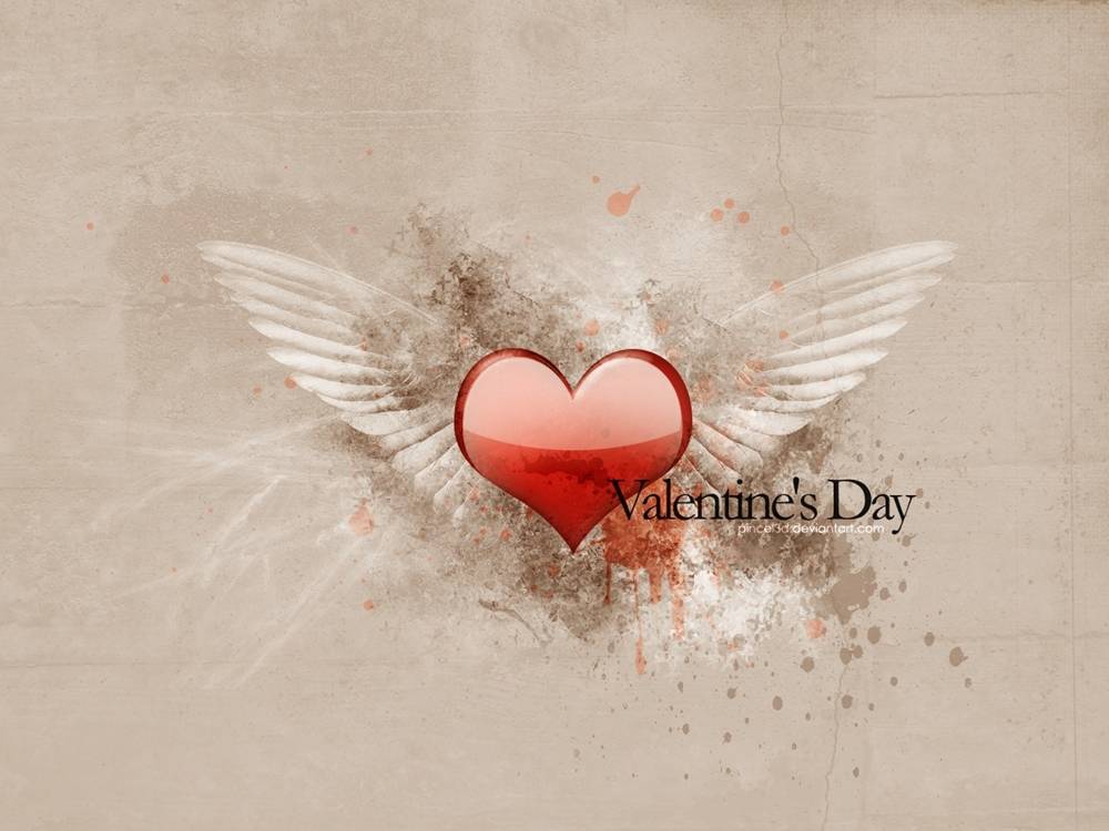 (Love&Valentine)3D-Wallpapers-Backgroundsภาพพื้นหลัง พักหน้าจอ No.2