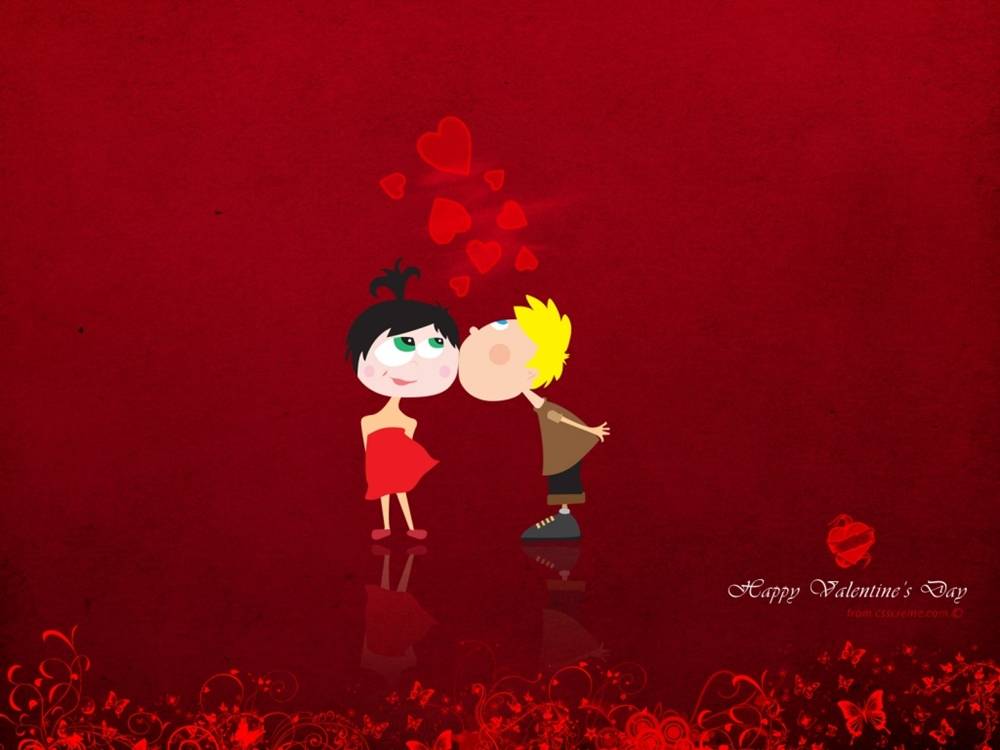 (Love&Valentine)3D-Wallpapers-Backgroundsภาพพื้นหลัง พักหน้าจอ No.3