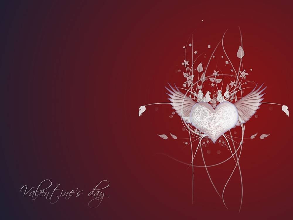 (Love&Valentine)3D-Wallpapers-Backgroundsภาพพื้นหลัง พักหน้าจอ No.3