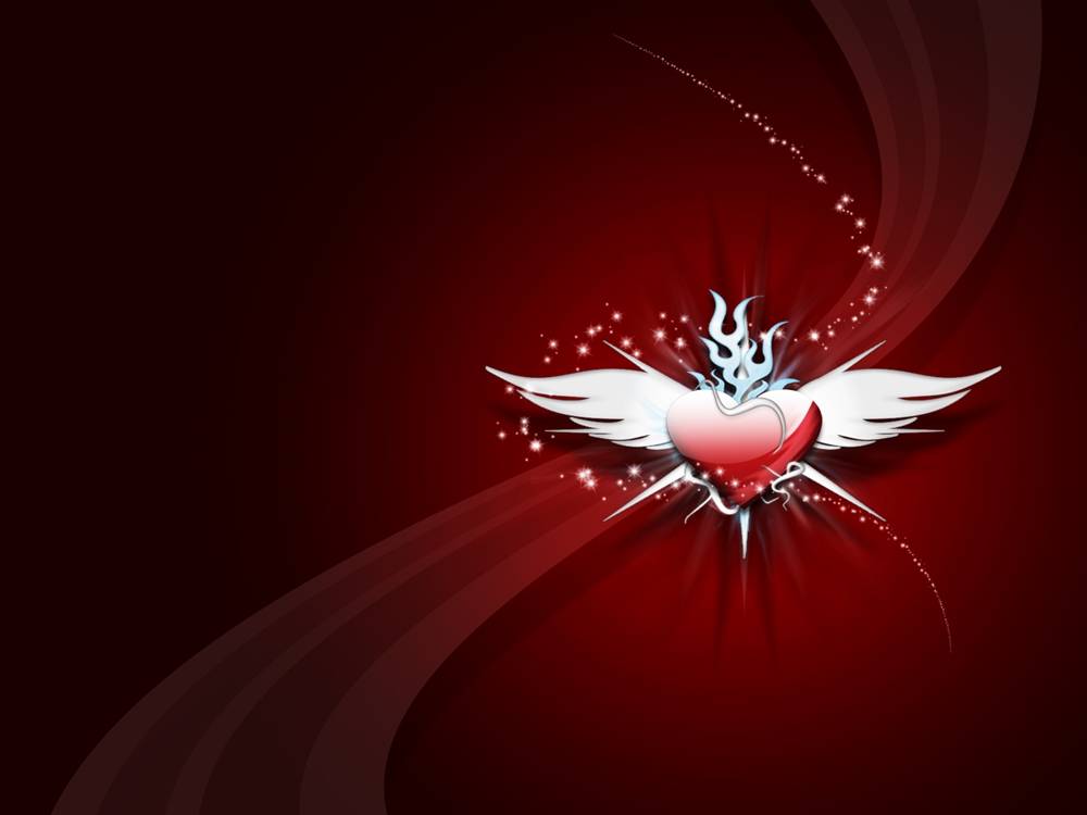 (Love&Valentine)3D-Wallpapers-Backgroundsภาพพื้นหลัง พักหน้าจอ No.4