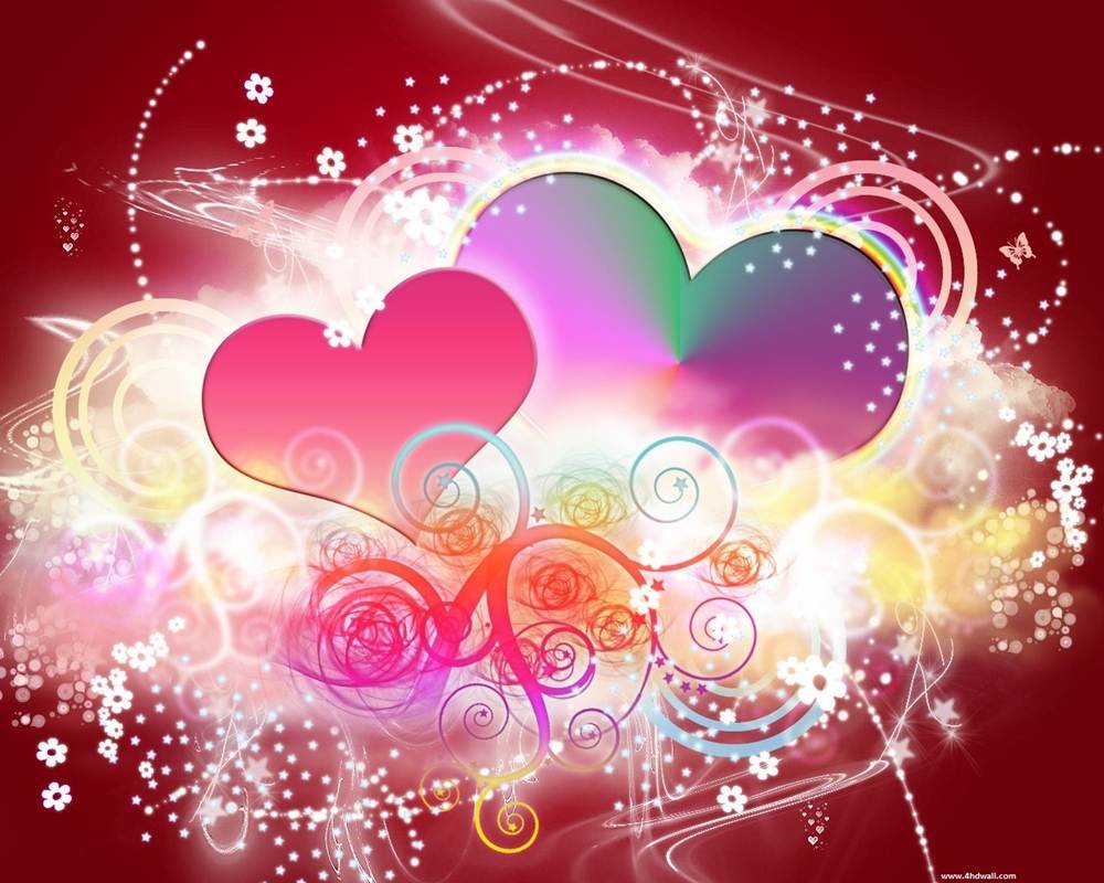 (Love&Valentine)3D-Wallpapers-Backgroundsภาพพื้นหลัง พักหน้าจอ No.5