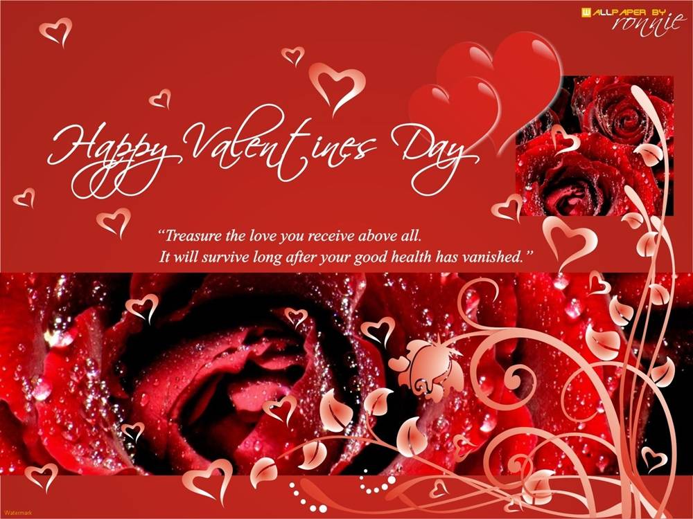 (Love&Valentine)3D-Wallpapers-Backgroundsภาพพื้นหลัง พักหน้าจอ No.5