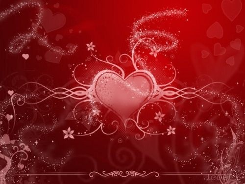 (Love&Valentine)3D-Wallpapers-Backgroundsภาพพื้นหลัง พักหน้าจอ No.6