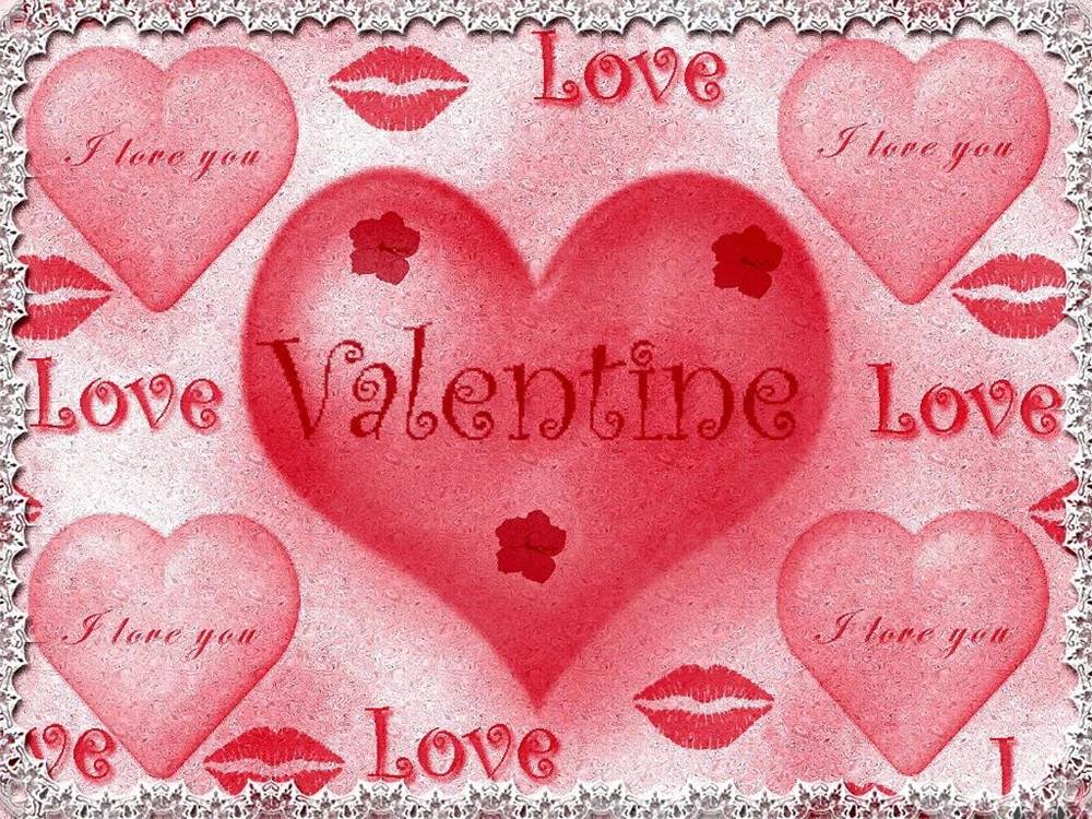 (Love&Valentine)3D-Wallpapers-Backgroundsภาพพื้นหลัง พักหน้าจอ No.7