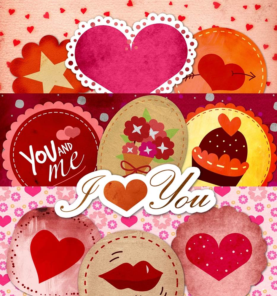 (Love&Valentine)3D-Wallpapers-Backgroundsภาพพื้นหลัง พักหน้าจอ No.7