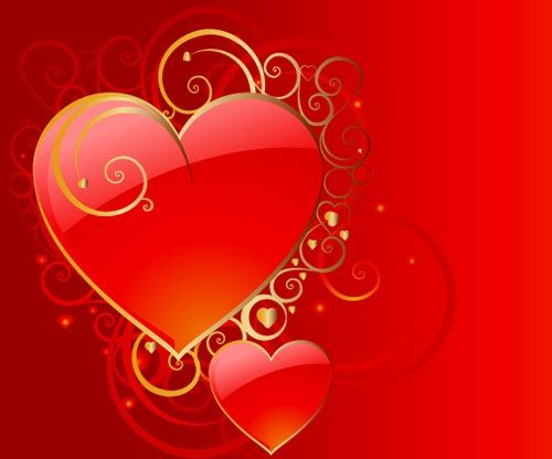 (Love&Valentine)3D-Wallpapers-Backgroundsภาพพื้นหลัง พักหน้าจอ No.8