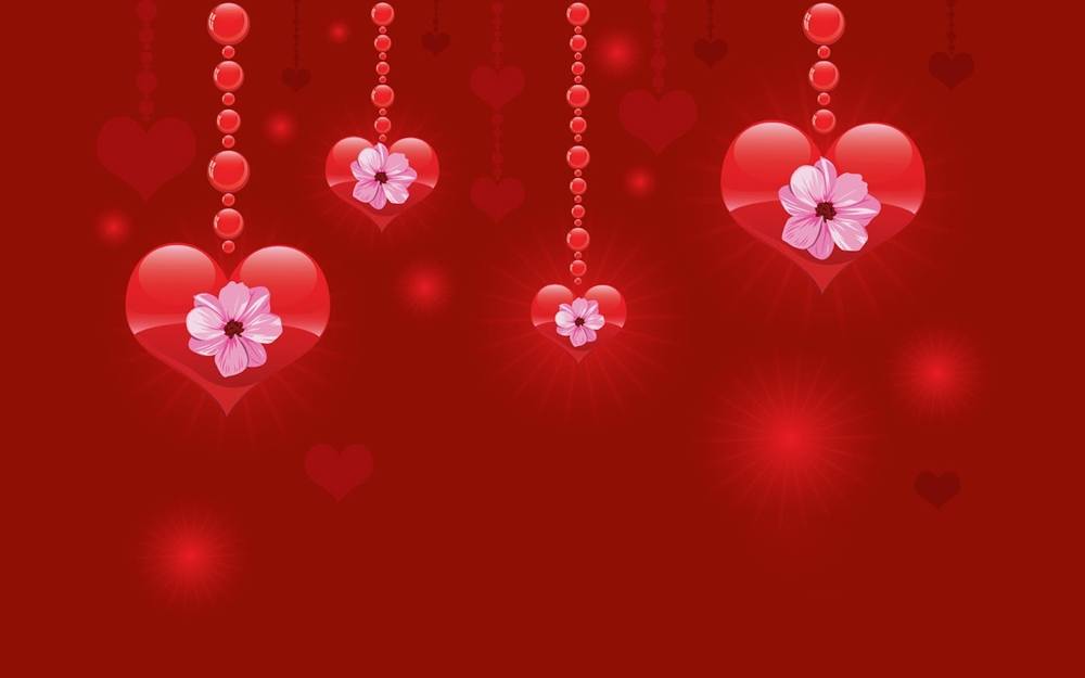 (Love&Valentine)3D-Wallpapers-Backgroundsภาพพื้นหลัง พักหน้าจอ No.8