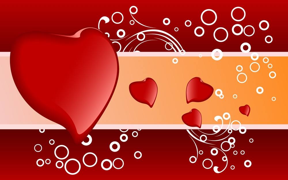 (Love&Valentine)3D-Wallpapers-Backgroundsภาพพื้นหลัง พักหน้าจอ No.8