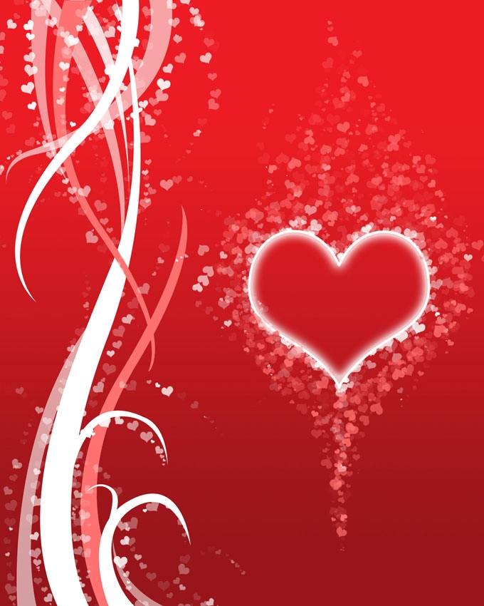 (Love&Valentine)3D-Wallpapers-Backgroundsภาพพื้นหลัง พักหน้าจอ No.8