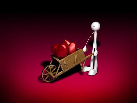 (Love&Valentine)3D-Wallpapers-Backgroundsภาพพื้นหลัง พักหน้าจอ No.9