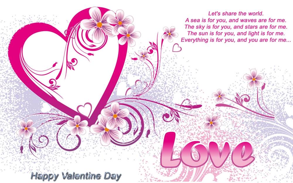 (Love&Valentine)3D-Wallpapers-Backgroundsภาพพื้นหลัง พักหน้าจอ No.10