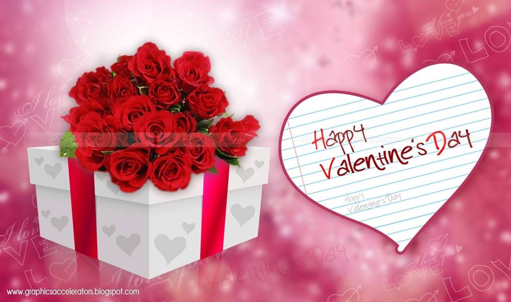 (Love&Valentine)3D-Wallpapers-Backgroundsภาพพื้นหลัง พักหน้าจอ No.11