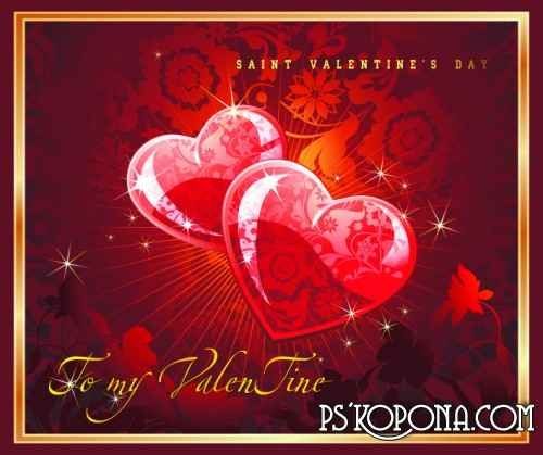 (Love&Valentine)3D-Wallpapers-Backgroundsภาพพื้นหลัง พักหน้าจอ No.12