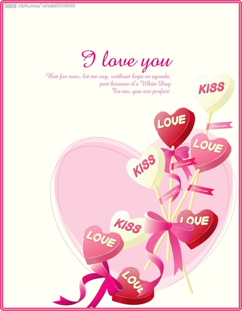 (Love&Valentine)3D-Wallpapers-Backgroundsภาพพื้นหลัง พักหน้าจอ No.12