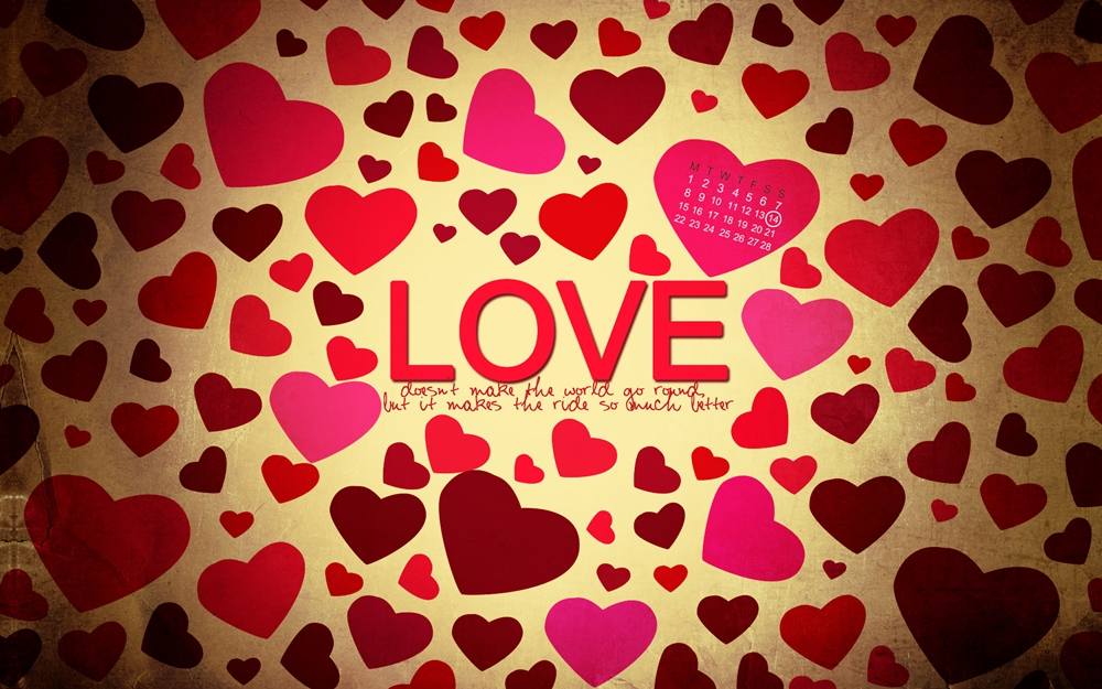 (Love&Valentine)3D-Wallpapers-Backgroundsภาพพื้นหลัง พักหน้าจอ No.13