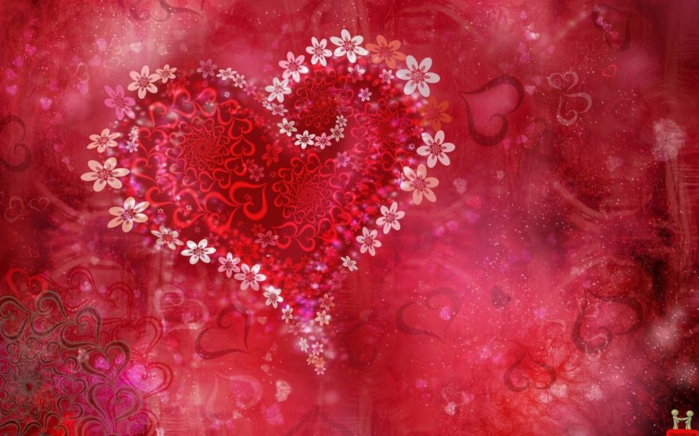 (Love&Valentine)3D-Wallpapers-Backgroundsภาพพื้นหลัง พักหน้าจอ No.14