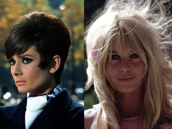 Audrey Hepburn & Brigitte Bardot