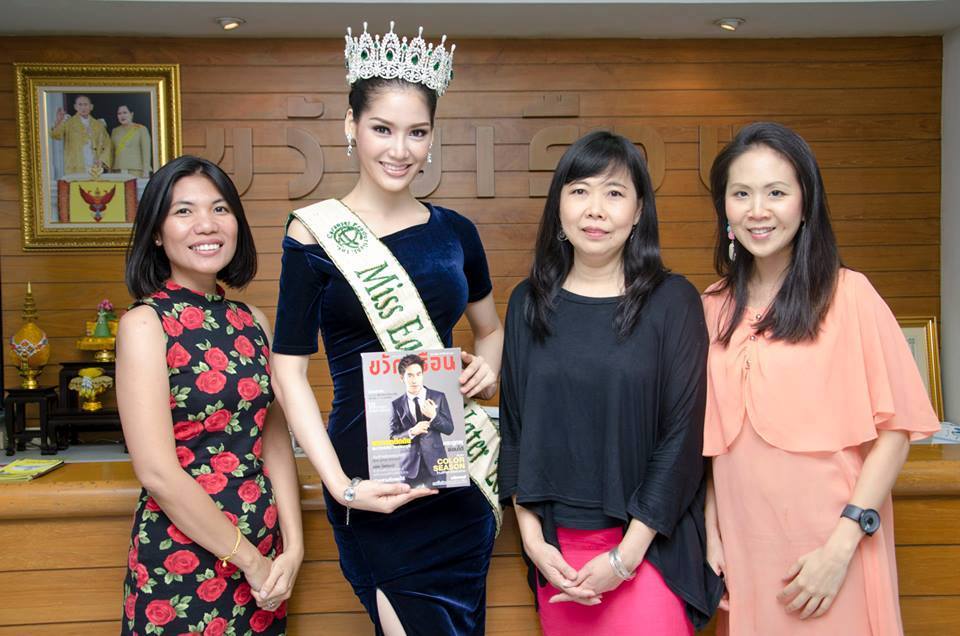 พอลลี่ Miss Earth Thailnd เธอเกิดมาเพื่อเป็นนางงามจริงๆ