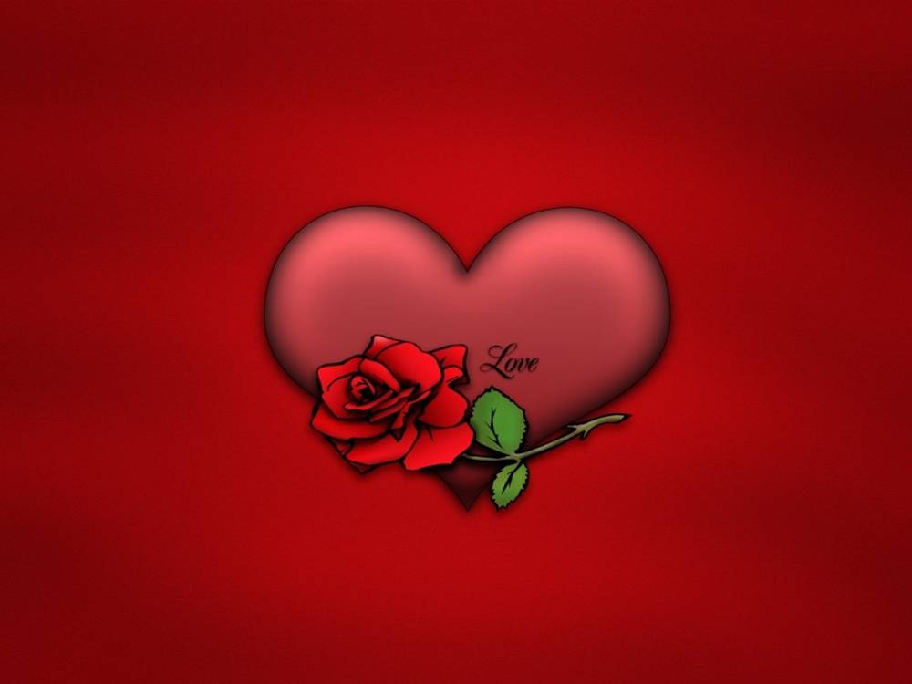 (Love&Valentine)3D-Wallpapers-Backgroundsภาพพื้นหลัง พักหน้าจอ No.16