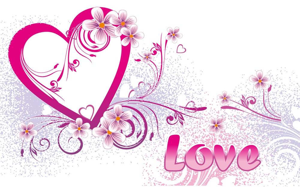 (Love&Valentine)3D-Wallpapers-Backgroundsภาพพื้นหลัง พักหน้าจอ No.16