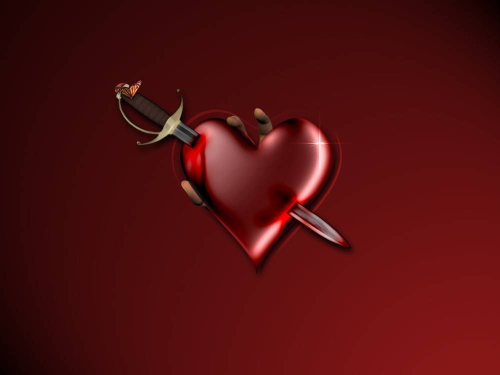 (Love&Valentine)3D-Wallpapers-Backgroundsภาพพื้นหลัง พักหน้าจอ No.16