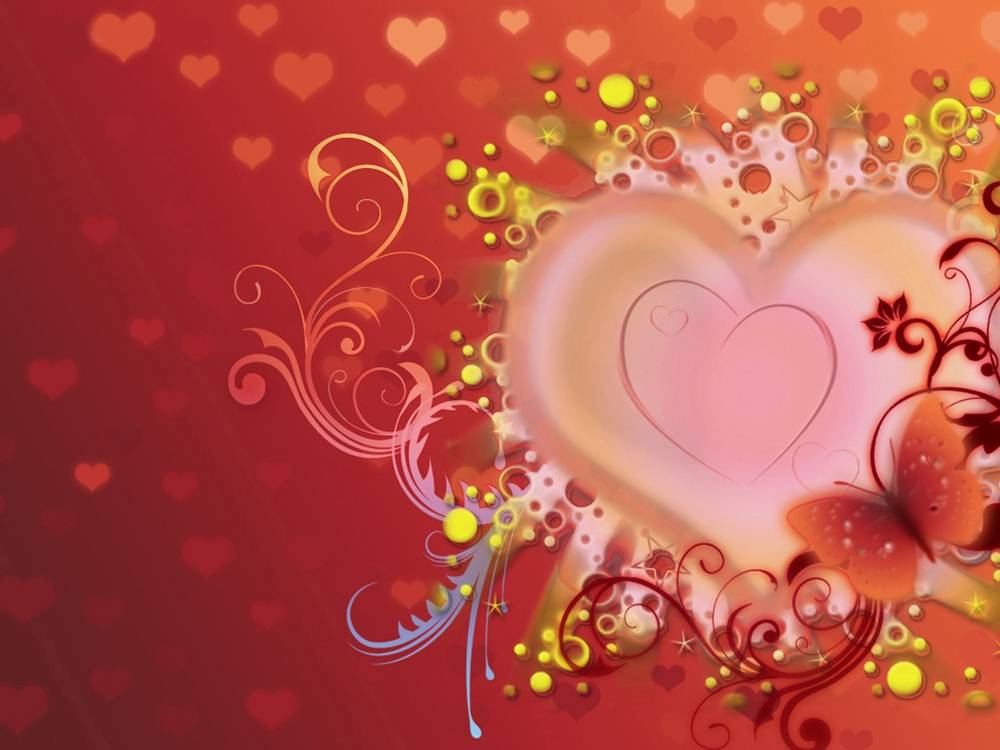(Love&Valentine)3D-Wallpapers-Backgroundsภาพพื้นหลัง พักหน้าจอ No.17