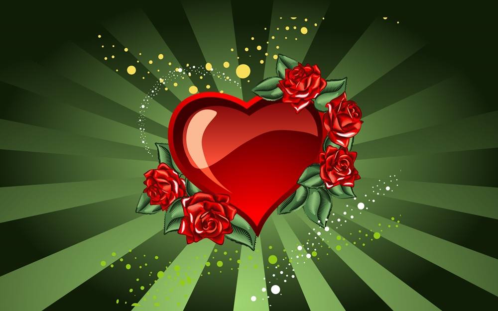 (Love&Valentine)3D-Wallpapers-Backgroundsภาพพื้นหลัง พักหน้าจอ No.18