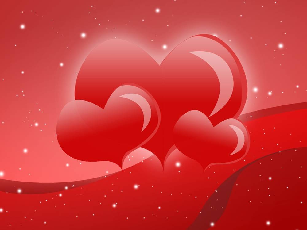 (Love&Valentine)3D-Wallpapers-Backgroundsภาพพื้นหลัง พักหน้าจอ No.18