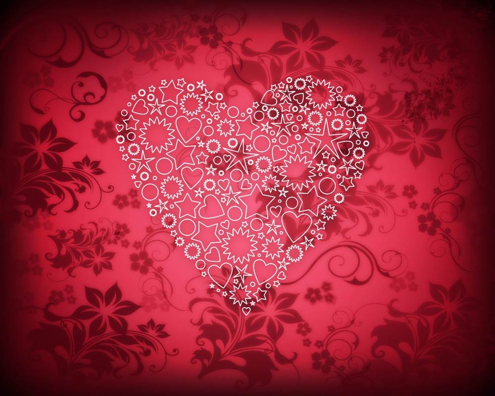 (Love&Valentine)3D-Wallpapers-Backgroundsภาพพื้นหลัง พักหน้าจอ No.19
