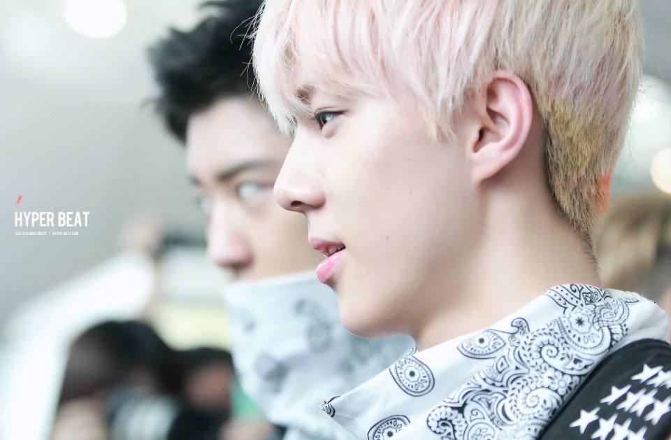 Sehun @ Hong Kong Airport 오세훈 นานเเล้ว
