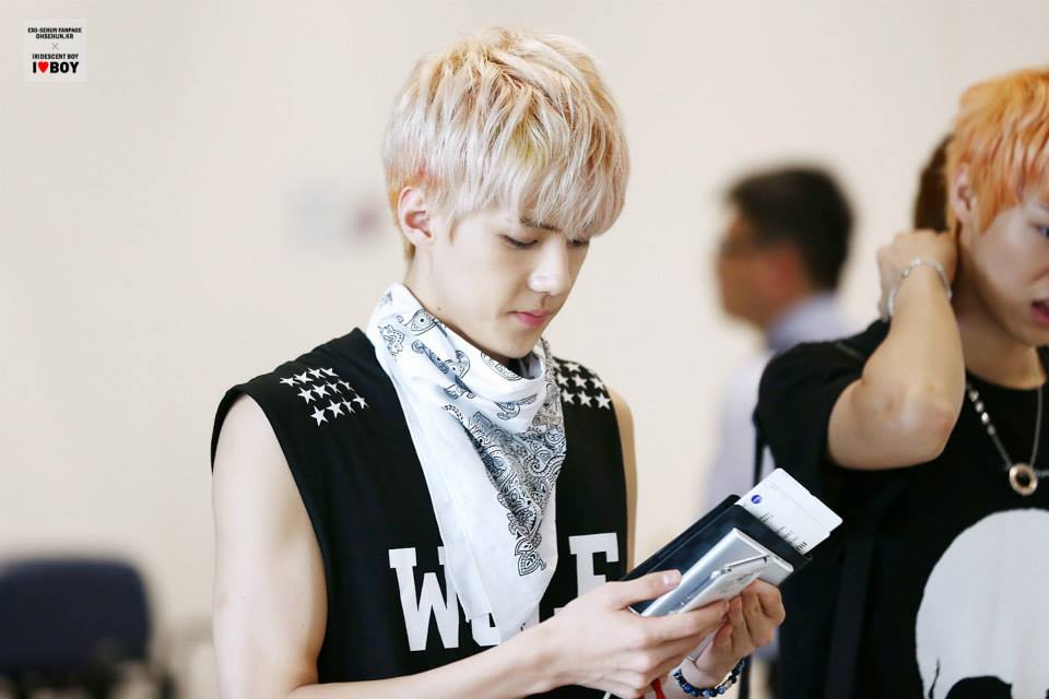 Sehun @ Hong Kong Airport 오세훈 นานเเล้ว