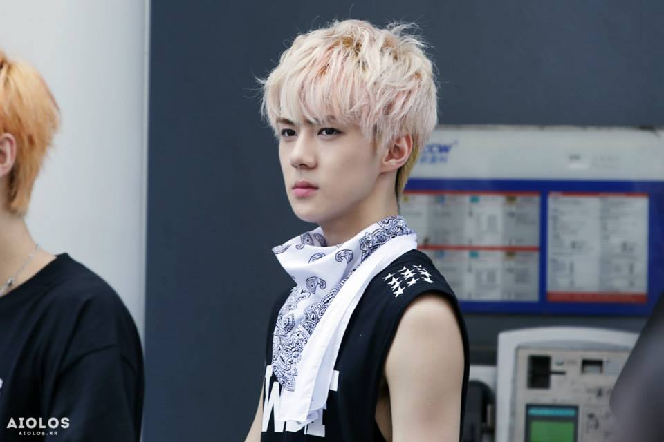 Sehun @ Hong Kong Airport 오세훈 นานเเล้ว