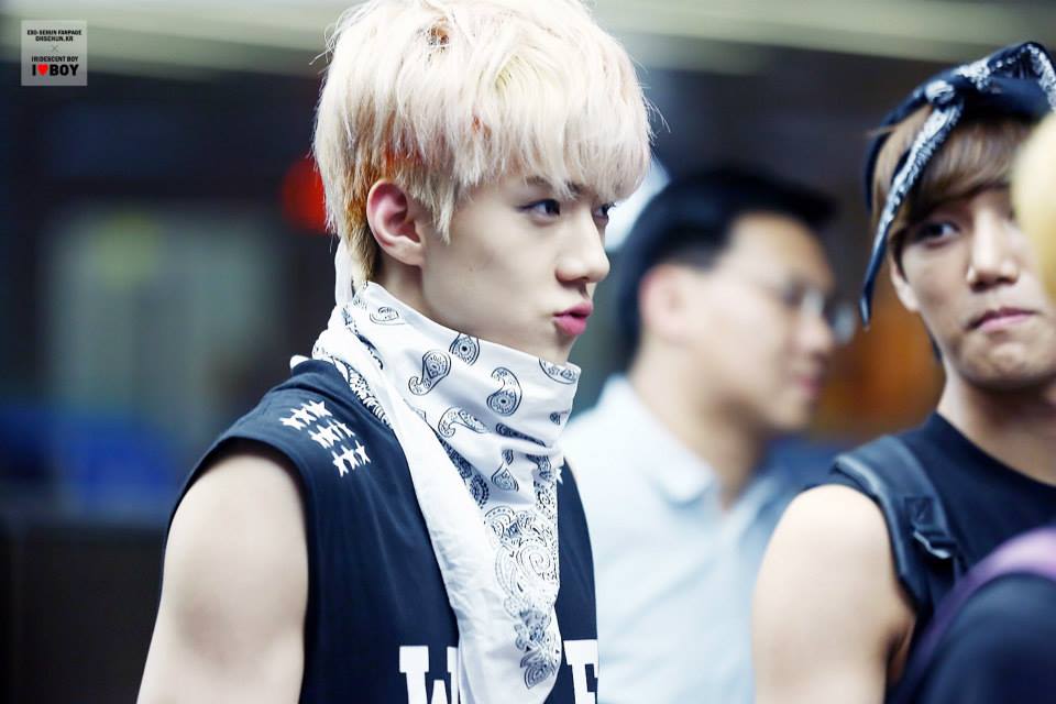 Sehun @ Hong Kong Airport 오세훈 นานเเล้ว