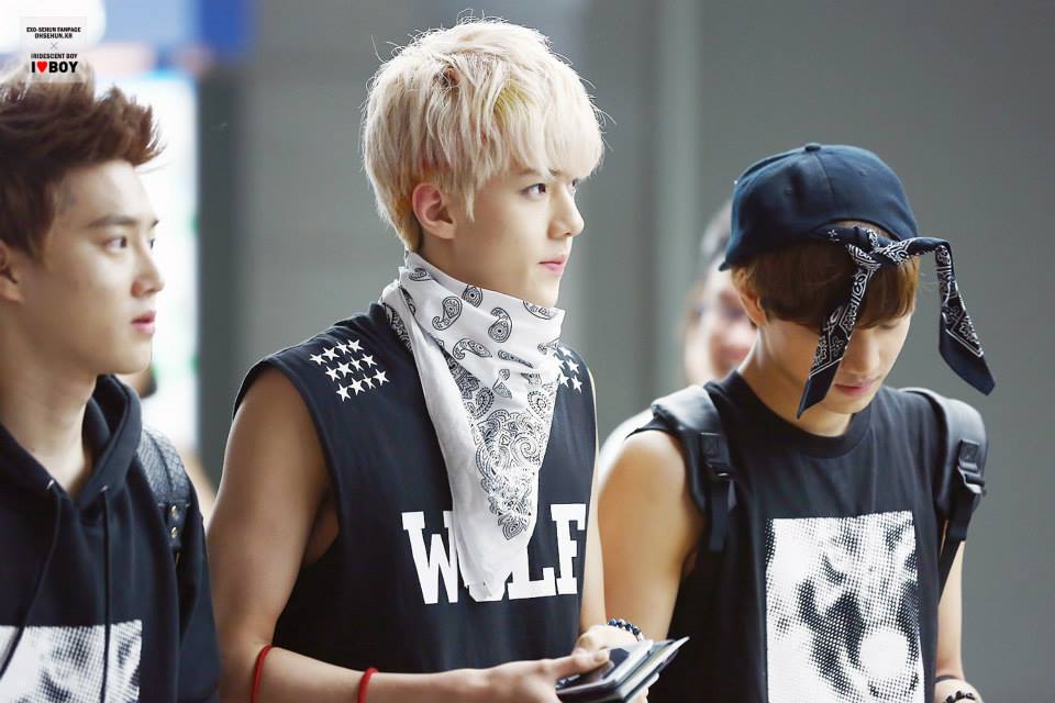 Sehun @ Hong Kong Airport 오세훈 นานเเล้ว