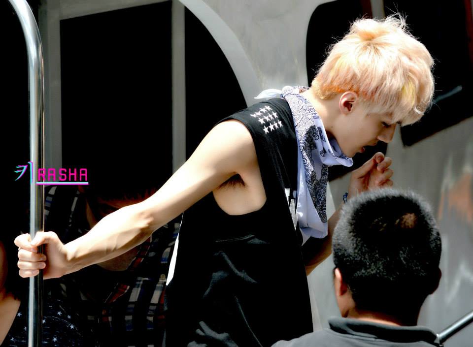 Sehun @ Hong Kong Airport 오세훈 นานเเล้ว