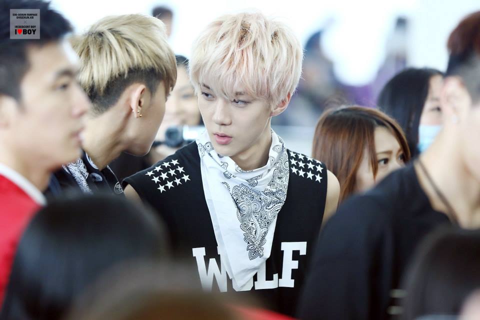 Sehun @ Hong Kong Airport 오세훈 นานเเล้ว