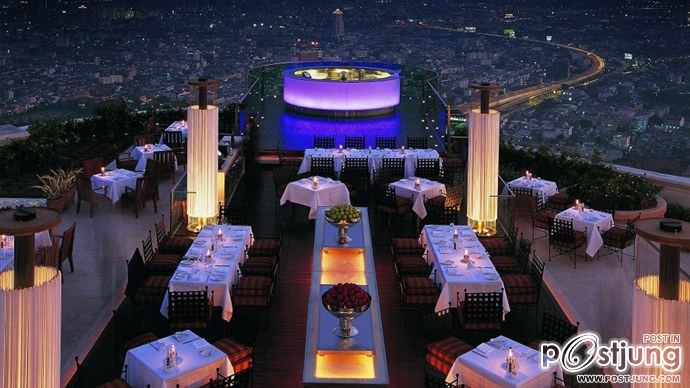 Sirocco Restaurant, Bangkok, Thailand &ndash; The Best Romantic Dinner in a Lovely Atmosphere