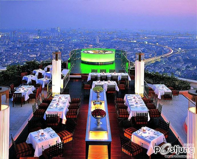 Sirocco Restaurant, Bangkok, Thailand &ndash; The Best Romantic Dinner in a Lovely Atmosphere