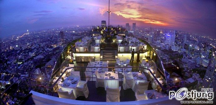 Sirocco Restaurant, Bangkok, Thailand &ndash; The Best Romantic Dinner in a Lovely Atmosphere