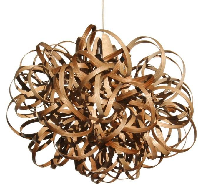 Nature Inspires Us All: Wooden Lamps by Charlie Whinney!