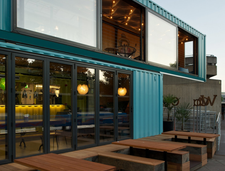 10 Shops and Restaurants Made from Shipping Containers by Alexa Hotz