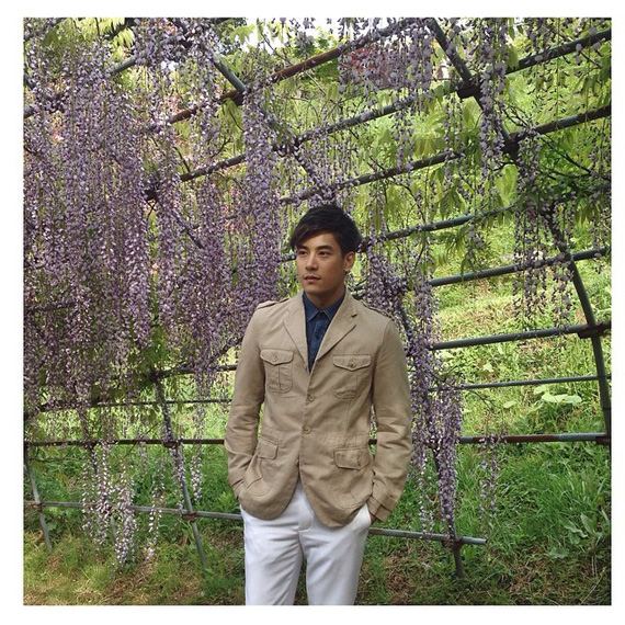 กลกิโมโน เปิดกล้อง พี่เบิร์ด-ชมพู่ ประเดิมฉากแรกที่อุโมงค์ดอกไม้