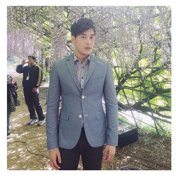 กลกิโมโน เปิดกล้อง พี่เบิร์ด-ชมพู่ ประเดิมฉากแรกที่อุโมงค์ดอกไม้
