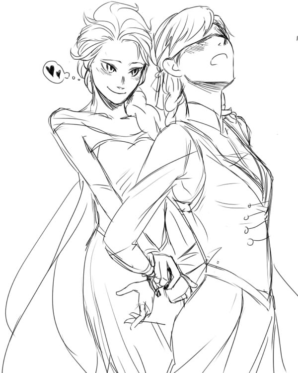 Elsa x Anna