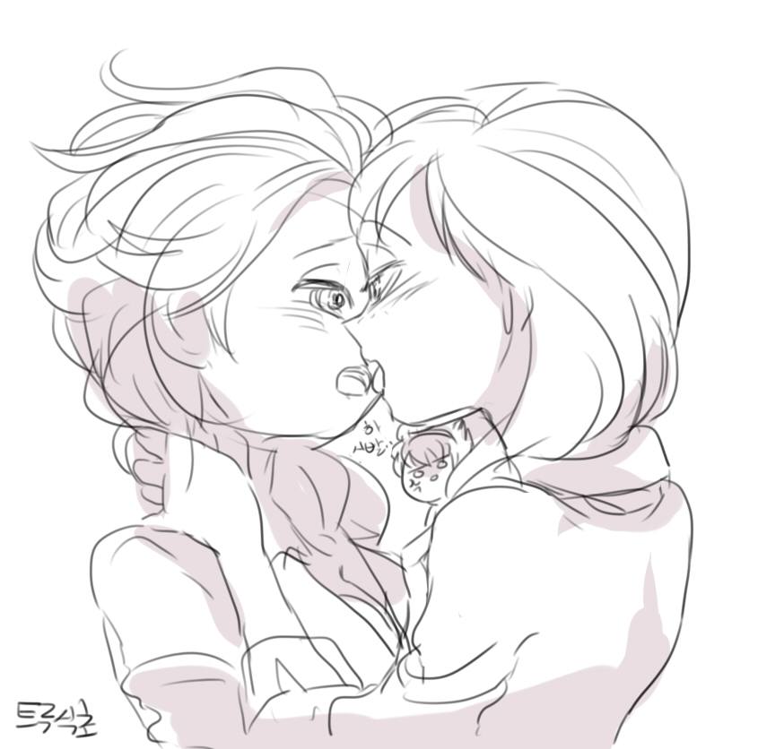Elsa x Anna
