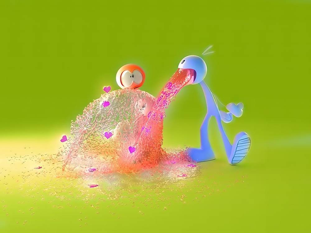 HD-3D-(Cartoon) -Wallpapers-Backgrounds ภาพพื้นหลัง พักหน้าจอ No.2