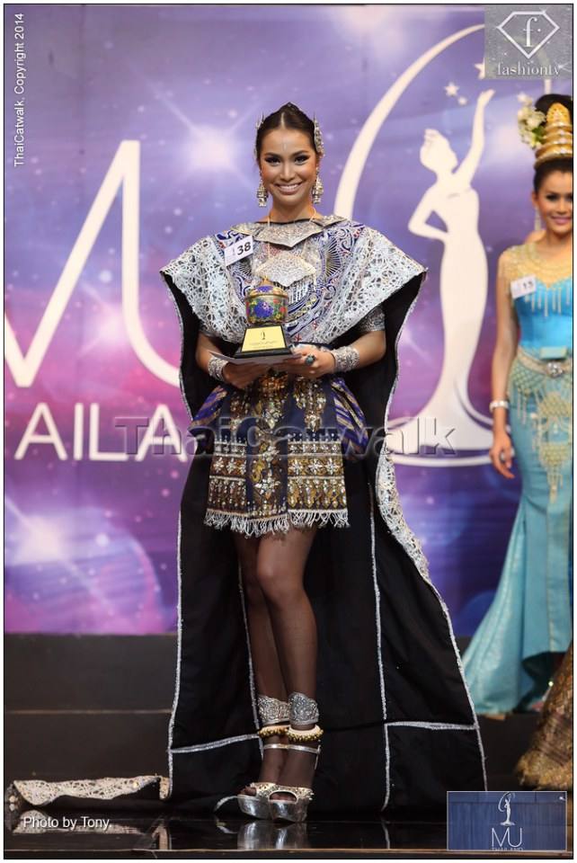ชุดสวยๆ Miss universe thailand 2014
